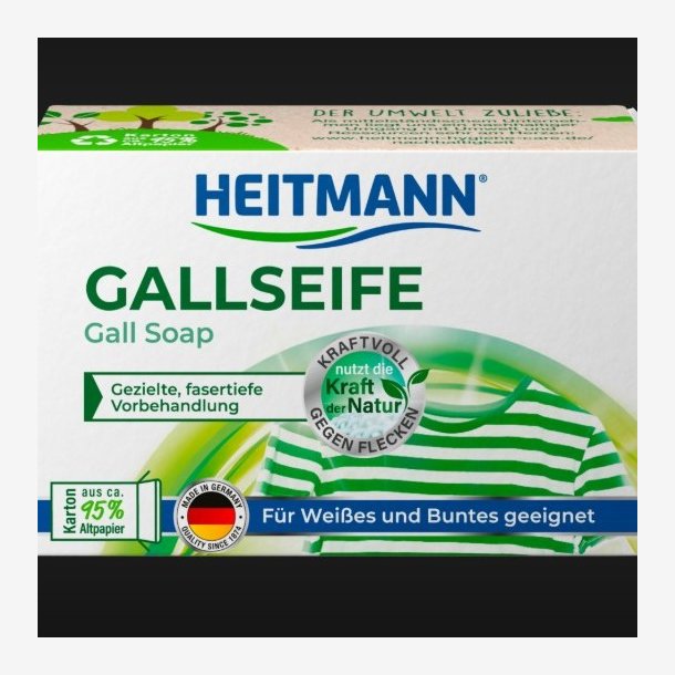 Gallseife - Sbe til at fjerne pletter p uld og silke