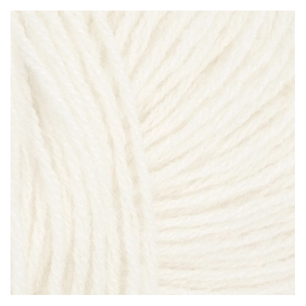 Cashmere Hvid 1002 - 25015