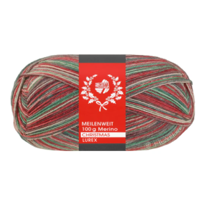 Meilenweit 100g Christmas med glitter 6810 - 53053