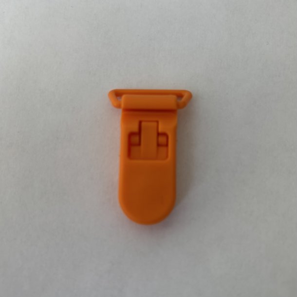 Seleclips i plastik Orange