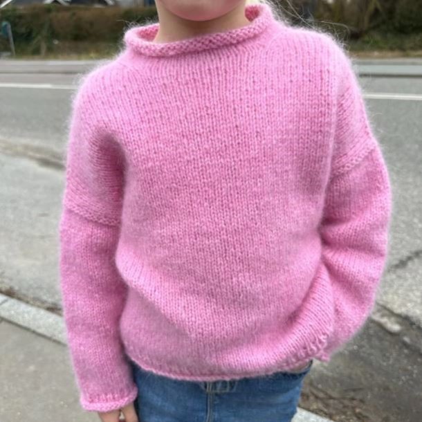 Cloud Sweater Junior fra PetiteKnit  ved samtidigt k&oslash;b af garn