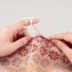 Clover strikkefingerbl l 349