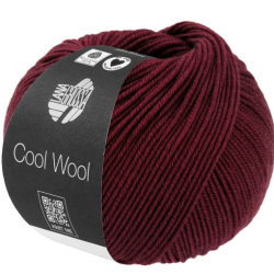 Cool Wool - M�rk Rosenr�d 2124 - 50148