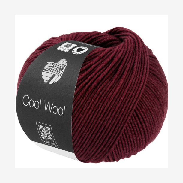 Cool Wool - M�rk Rosenr�d 2124 - 50148