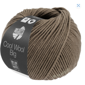 Cool Wool Big - Taupe meleret 1708 - 3276