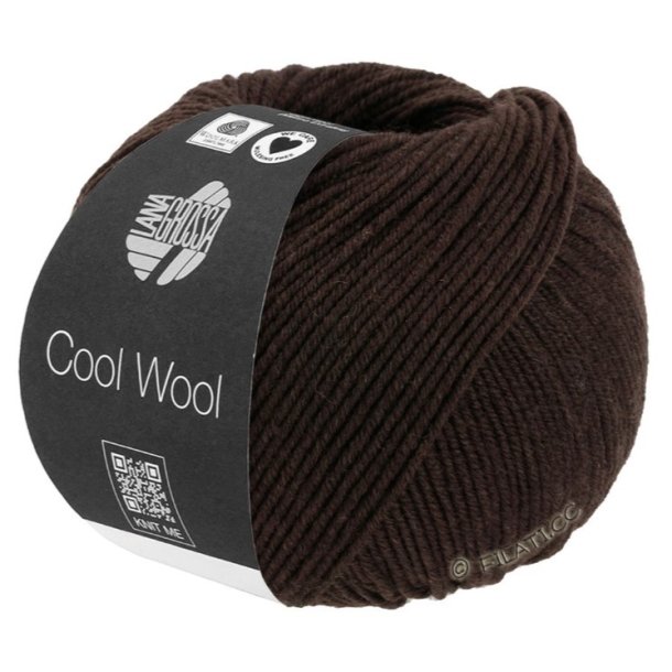 Cool Wool - Sortbrun 2113 - 50140