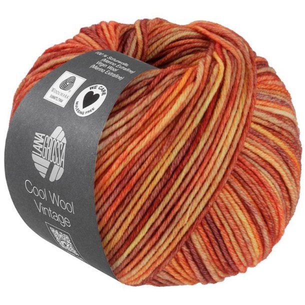 Cool Wool Vintage - Orangebrun 7388 - 209803