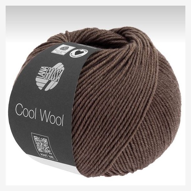 Cool Wool Mlange - Kaffebrun 1435 - 36274