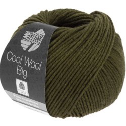 Cool Wool Big - Mrk oliven 1005 - 36371