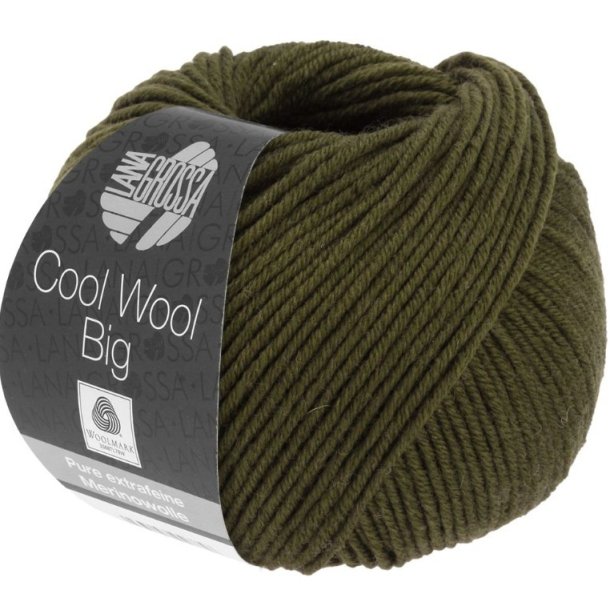Cool Wool Big - Mrk oliven 1005 - 36371