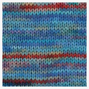 Cotonella Multi Bl/Turkis/Rd/Mint/Laksefarve 108 - 4478