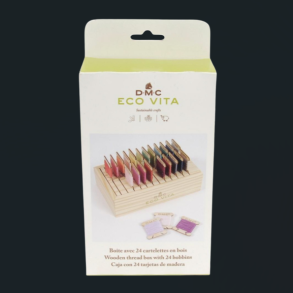 DMC Eco Vita - Opbevaringsske tr m/24 vinsler 