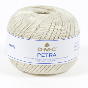 DMC Petra col. ECRU lot. 2142 (size 8)