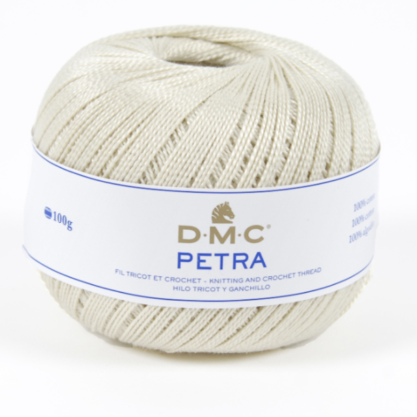 DMC Petra col. ECRU lot. 2142 (size 8)