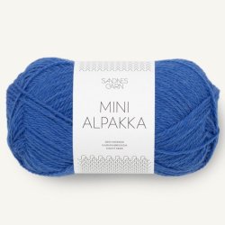Mini Alpakka - Dazzing blue 5845 - 123512