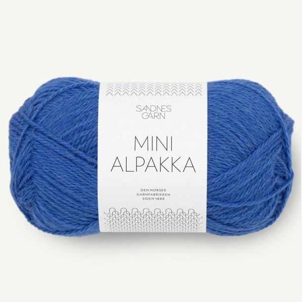 Mini Alpakka - Dazzing blue 5845 - 123512