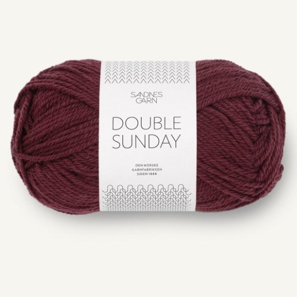 Double Sunday - Dyb burgunder 4372 - 126057