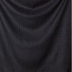 KOKKA Sort florlet hr med sorte striber