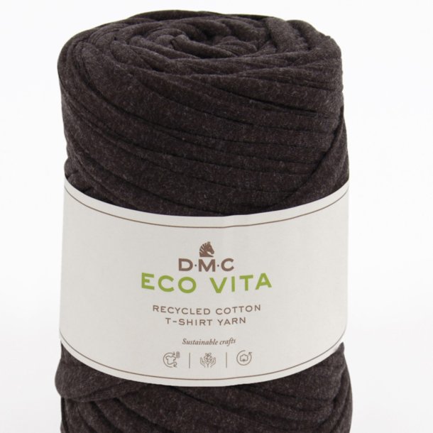 Eco Vita - T-shirt Yarn - Brun - 1505