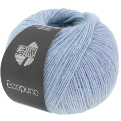 Ecopuno fra Lana Grossa - Pastellbl� 207 - 537239