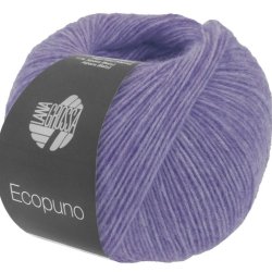Ecopuno fra Lana Grossa - Lilla Bl 214 - 435517
