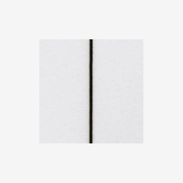 Elastiktrd - 1mm  Sort