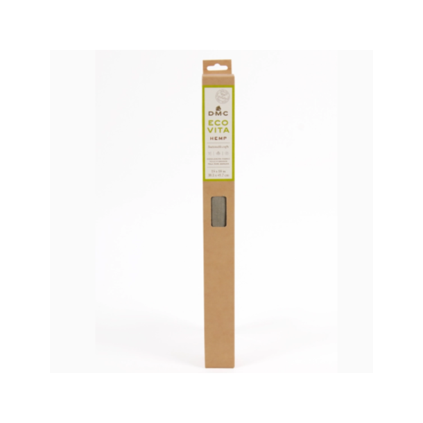 Hamp stof til broderi 38,1 x 45,7 cm - DMC Eco Vita 