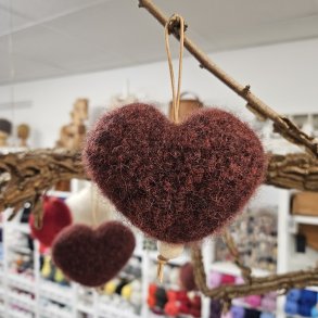 Filtede hjerter med trperler - kit