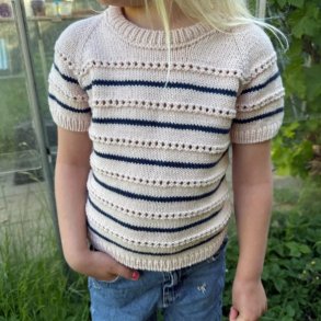 Ida Tee Junior - Opskrift fra Petiteknit 