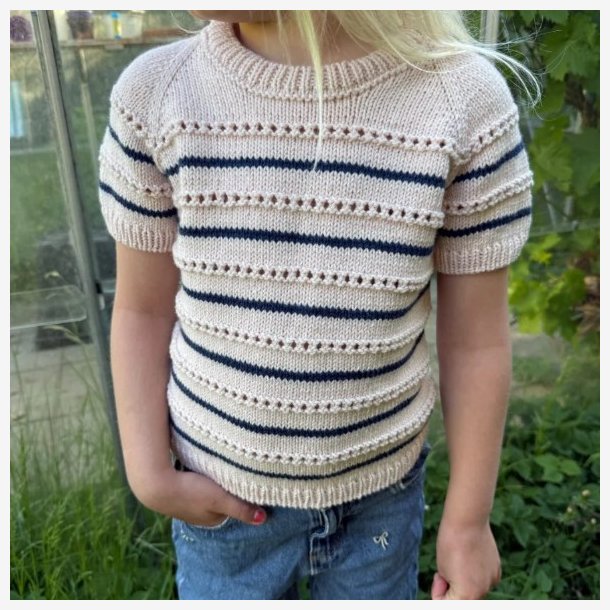 Ida Tee Junior - Opskrift fra Petiteknit 