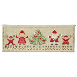 Julefamilie med juletr� - Fru zippe 78-0166