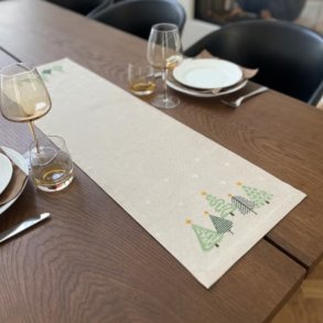 Julel�ber gr�n - Pomp Stitch 