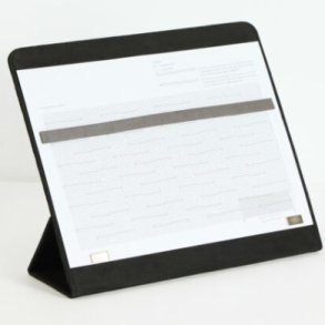 KnitPro Coal Opskriftholder 25 x 30 med magnet