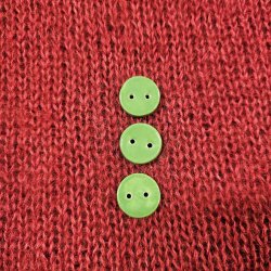 Hndlavede knapper i keramik - 15 mm