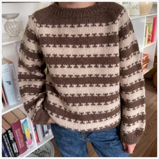 Key Sweater Junior - Opskrift fra PetiteKnit 