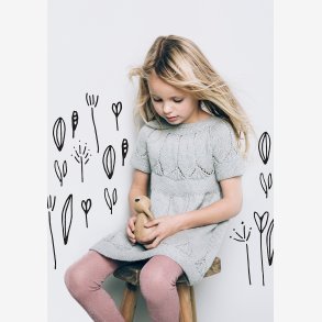 Opskrift p Kjole i Alpakka Silke