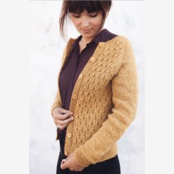 Klassisk Smock Cardigan - opskrift