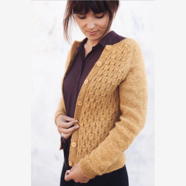 Klassisk Smock Cardigan - opskrift