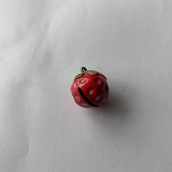 Klokke knap - formet som jordbr