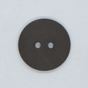 Knap - 2 hul 22 mm M�rk Hassel 