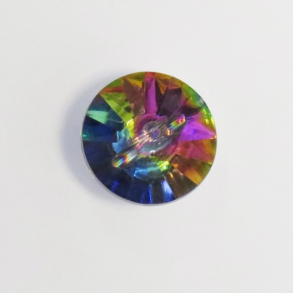 Knap crystal m/kanal - multi