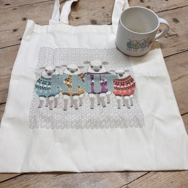 Krus med mulepose - knit