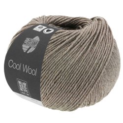 Cool Wool - Mellembrun meleret 1421 - 33631