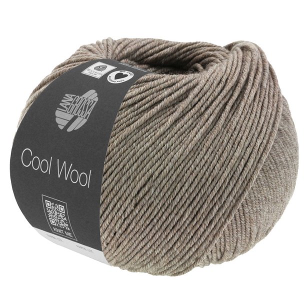 Cool Wool - Mellembrun meleret 1421 - 33631