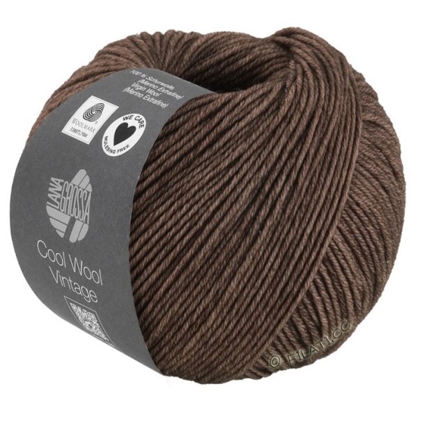 Cool Wool Vintage - Mrk brun 7384 - 207961