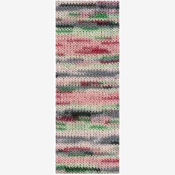 Torto fra Lana Grossa - Bleggrn/rose/rosa/grn/mrk gr/antracit/rd 7 - 124878