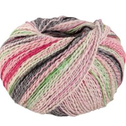 Torto fra Lana Grossa - Bleggrn/rose/rosa/grn/mrk gr/antracit/rd 7 - 124878