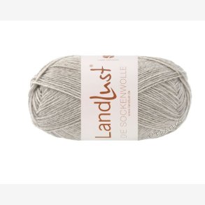 Landlust - Die Sockenwolle M�lange Lys gr� 1607 - 21665