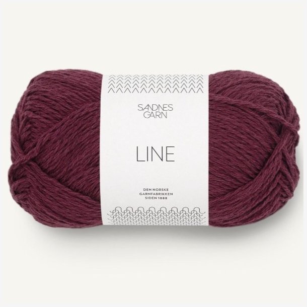 Line - Dyb burgunder 4372 - 126714