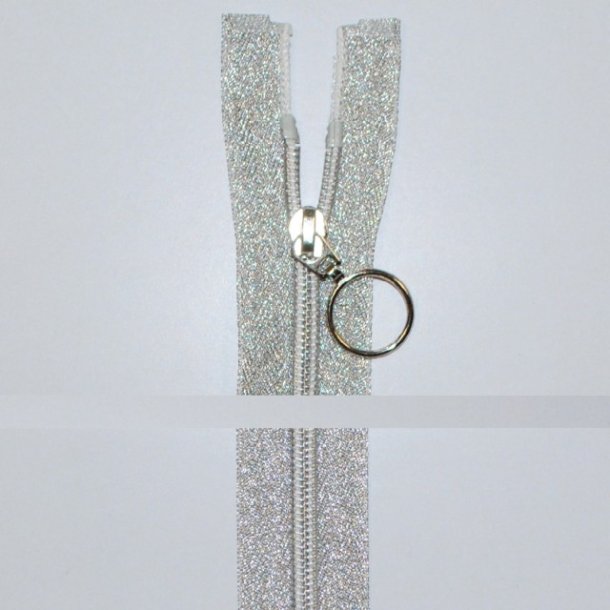 6 mm Lynls lurex slvfarvet 